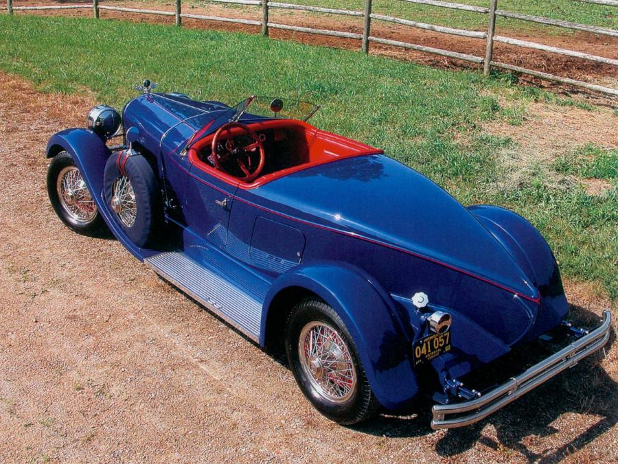  Duesenberg X Boattail Speedster by Columbia Body Co. 1927 года  (фото 1 из 1)